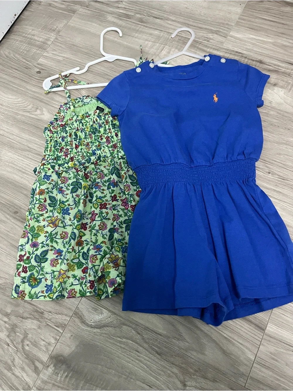 Ralph Lauren bundle- 3T Rompers, cardigan & tshirt